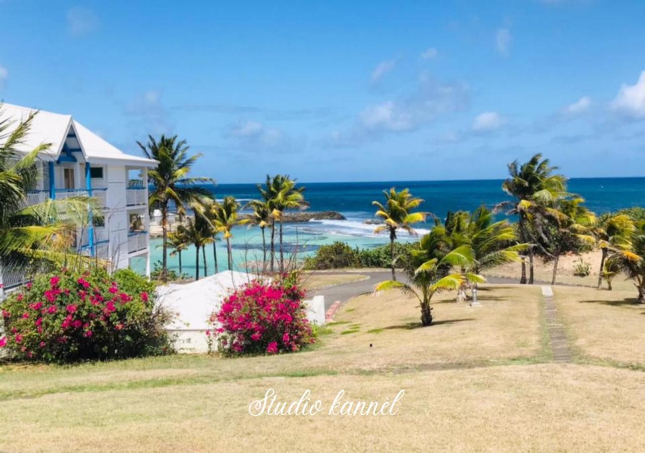 Charmant Studio Kannel Au Manganao Vue Sur Mer Et Panier D'Accueil Offert Saint-Francois  Exterior foto